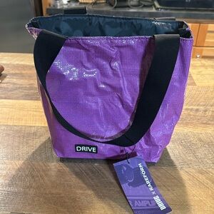 Purple bag. Vinyl. BRAND NEW WITH TAGS!